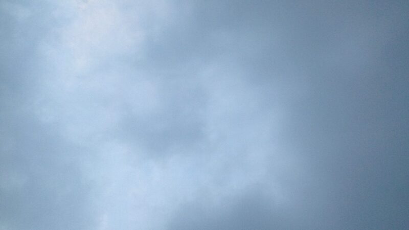 Dark storm clouds gathering