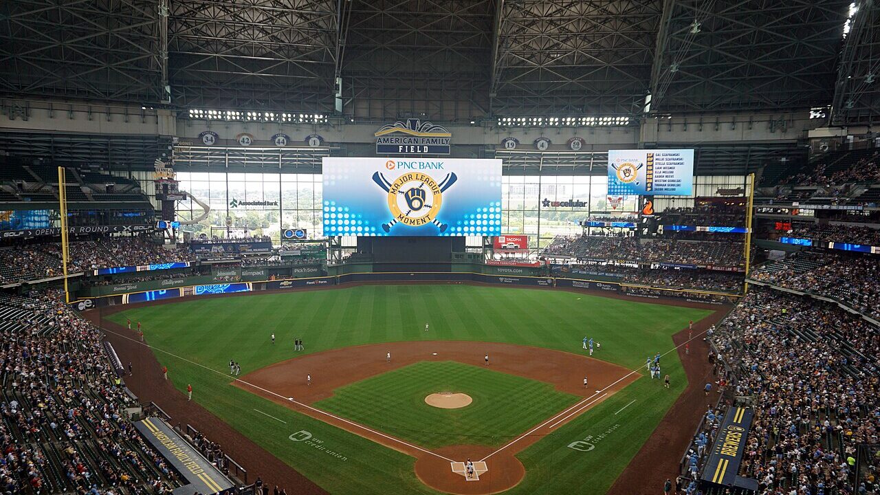 American Family Field, home of the Milwaukee Brewers