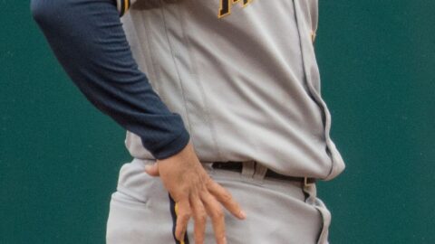 Willy Adames in a Milwaukee Brewers uniform